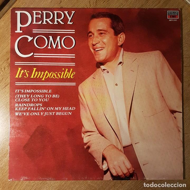Discos de vinilo: LP PERRY COMO. ITS IMPOSSIBLE - Foto 1