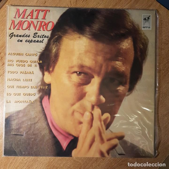 Discos de vinilo: LP MATT MONRO. GRANDES &Eacute;XITOS EN ESPA&Ntilde;OL - Foto 1