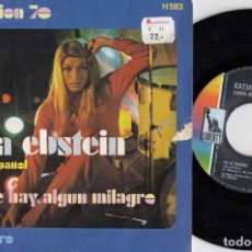 Discos de vinilo: KATJA EBSTEIN - SIEMPRE HAY ALGUN MILAGRO - SINGLE VINILO CANTADO EN ESPAÑOL - EUROVISION 1970