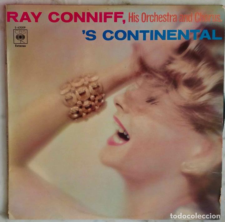 Discos de vinilo: RAY CONNIFF. ORCHESTRA AND CHORUS. EL CONTINENTAL. LP ESPA&Ntilde;A - Foto 1