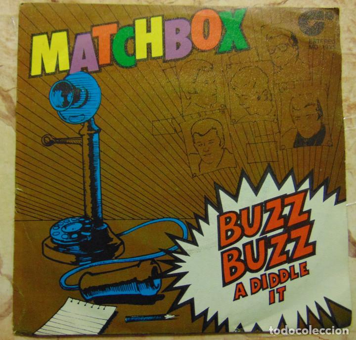Discos de vinilo: Matchbox &ndash; Buzz Buzz A Diddle It - SINGLE 1982 - Foto 1