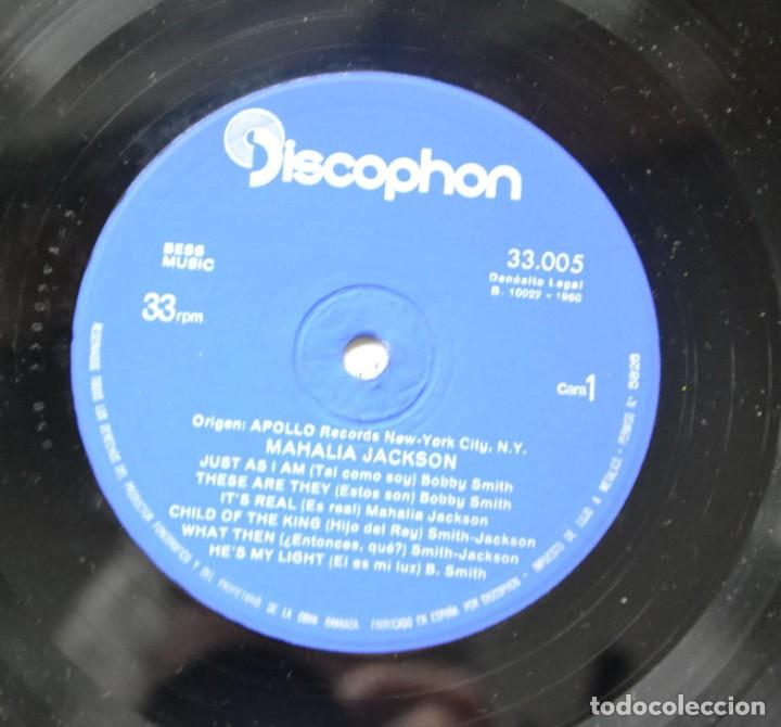 Discos de vinilo: Mahalia Jackson LP 1960 - Foto 4