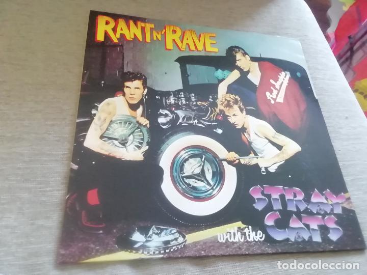 Discos de vinilo: Stray cats-rant n rave. Lp espa&ntilde;a - Foto 1