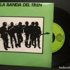 Discos de vinilo: BANDA DEL TREN SG 7´´SUEÑO DE PAPEL JOYA MOVIDA POP SFA 1983 MUY RARO ASTURIAS PEPETO. Lote 232301585