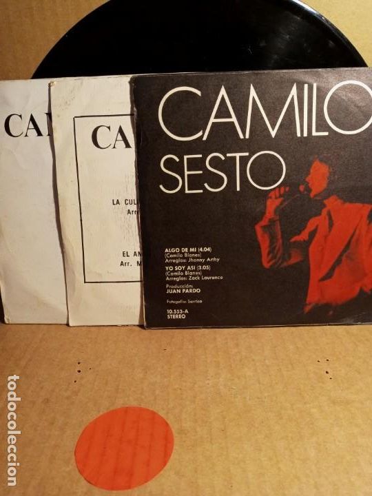 Discos de vinilo: CAMILO SESTO - 3 SINGLES . - Foto 5