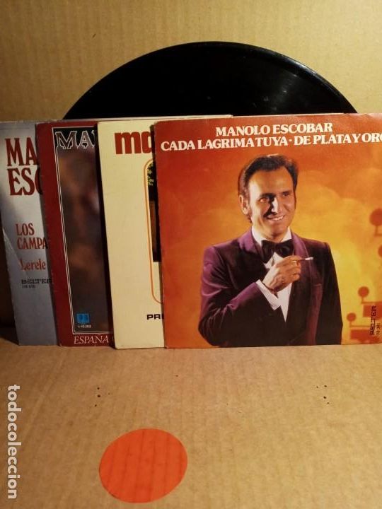 Discos de vinilo: MANOLO ESCOBAR - 4 SINGLES . - Foto 4