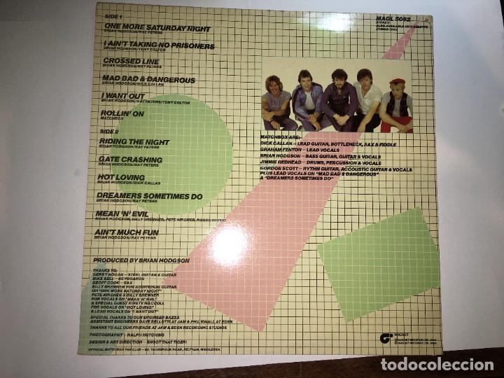 Discos de vinilo: LP MATCHBOX - CROSSED LINE - Foto 2