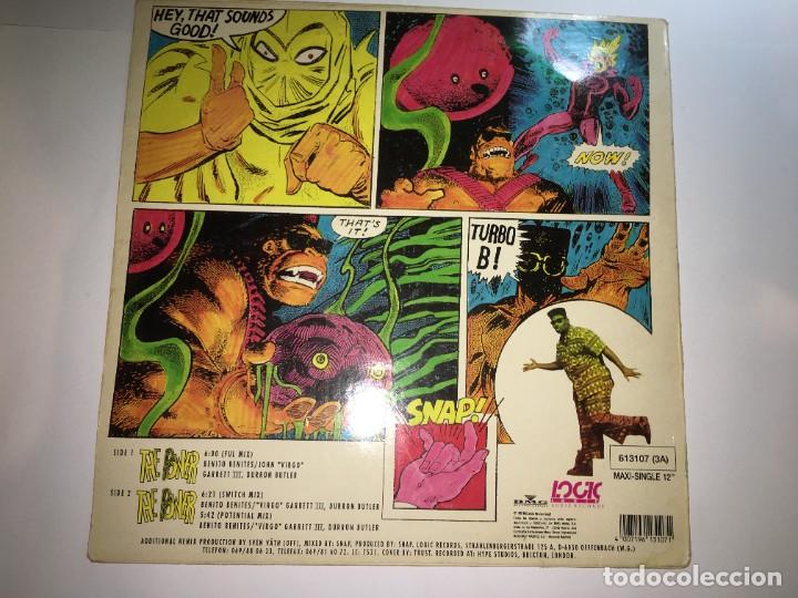 Discos de vinilo: MAXI SINGLE THE POWER - REMIX - INTRODUCING TURBO B - Foto 2