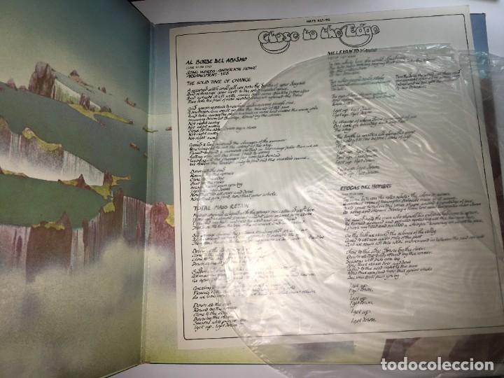 Discos de vinilo: LP YES - CHOSE TO THE EDGE - Foto 2
