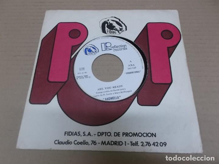 Discos de vinilo: ANDWELLA (SN) ARE YOU READY A&Ntilde;O 1971 - EDICION PROMOCIONAL