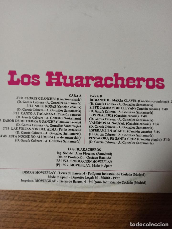 Discos de vinilo: LOS HUARACHEROS - Foto 2