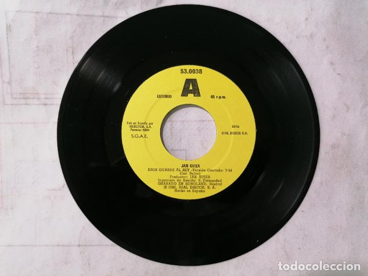 Discos de vinilo: JAN SUIZA, DIOS GUARDE AL REY 1982, VERSION ORIGINAL - Foto 3