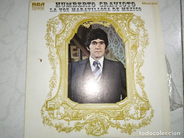 Disques de vinyle: Humberto Cravioto &lrm;&ndash; La Voz Maravillosa De M&eacute;xico LP HECHO EN MEXICO