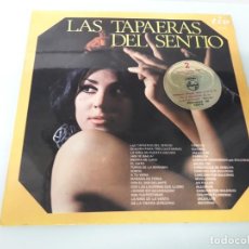 Discos de vinilo: VINILO LAS TAPAERAS DEL SENTÍO - GRUPO FLAMENCO EL CORTIJO DE LA BRAULIA - TIP - MADRID - 1969. Lote 232415900