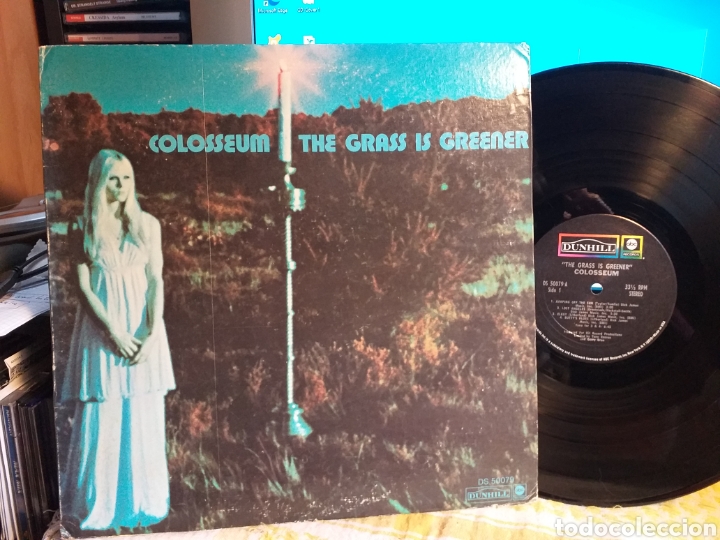 Discos de vinilo: COLOSSEUM THE GRASS IS GREENER EDICI&Oacute;N USA 1970