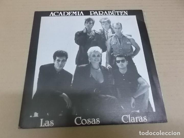 Discos de vinilo: ACADEMIA PARABUTEN (SN) LAS COSAS CLARAS - A&Ntilde;O 1985 - PROMOCIONAL