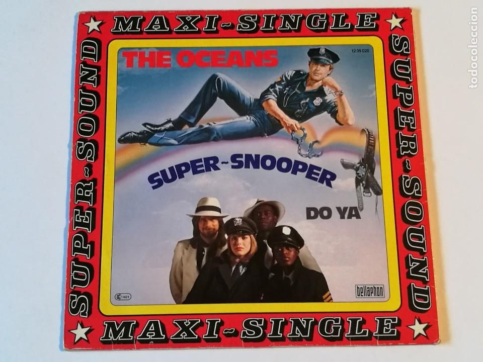 Discos de vinilo: The Oceans - Super-Snooper - 1980 - Foto 2