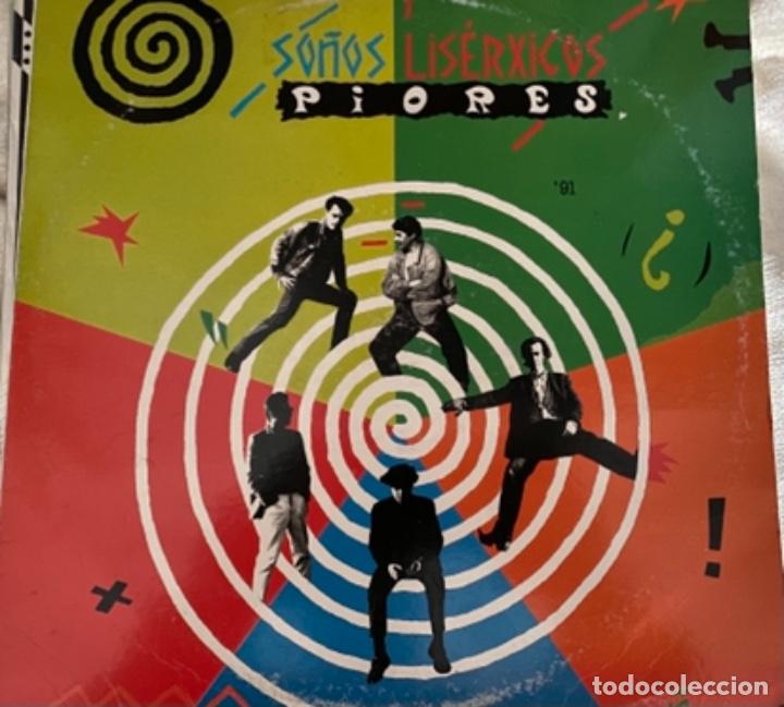 Discos de vinilo: LP SUE&Ntilde;OS LISERXICOS PIORES - Foto 1