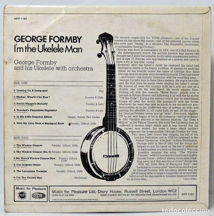 Discos de vinilo: George Formby - The Inimitable. LP - Foto 2