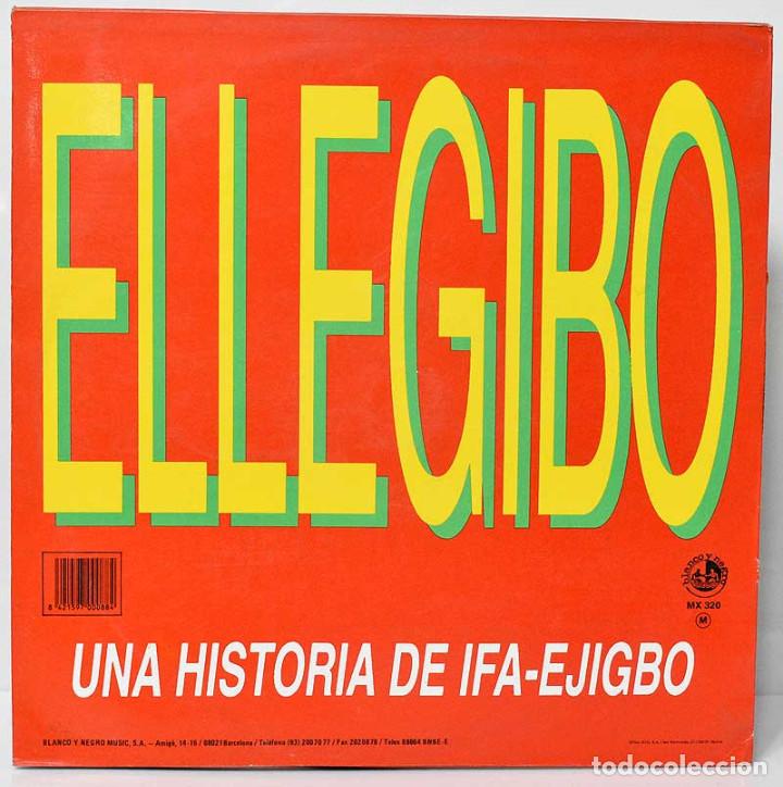 Discos de vinilo: Ellegibo - Una historia de Ifa-Ejigbo. Maxi Single - Foto 2