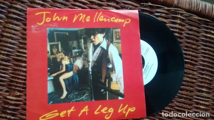 Discos de vinilo: SINGLE (VINILO) DE JOHN MELLENCAMP A&Ntilde;OS 90 - Foto 1