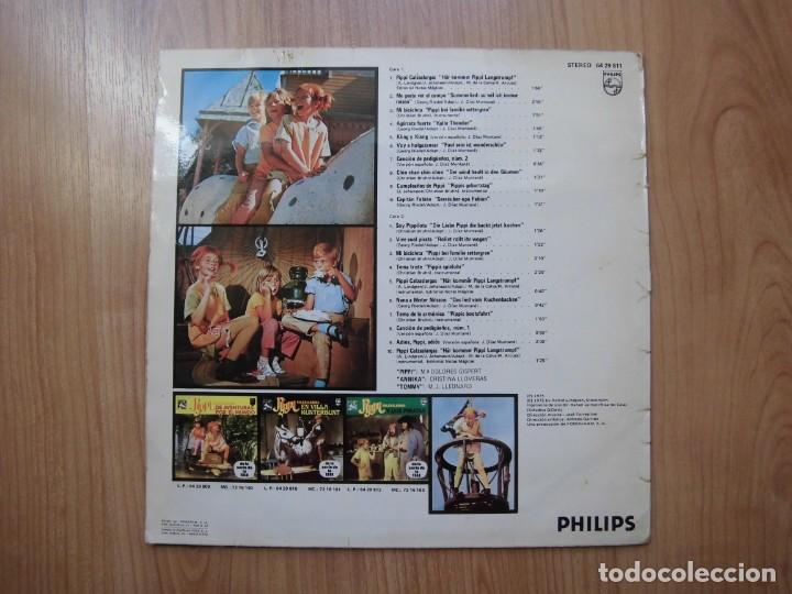 Discos de vinilo: LP VINILO CANTANDO CON PIPPI CALZASLARGAS - Foto 2