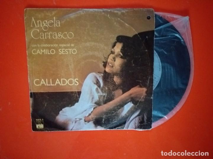 Discos de vinilo: SINGLE. ANGELA CARRASCO con camilo sexto. - Foto 1
