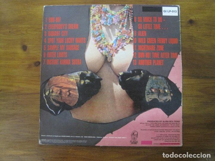 Discos de vinilo: Alien Sex Fiend &lrm;&ndash;Another Planet Lp - Foto 2