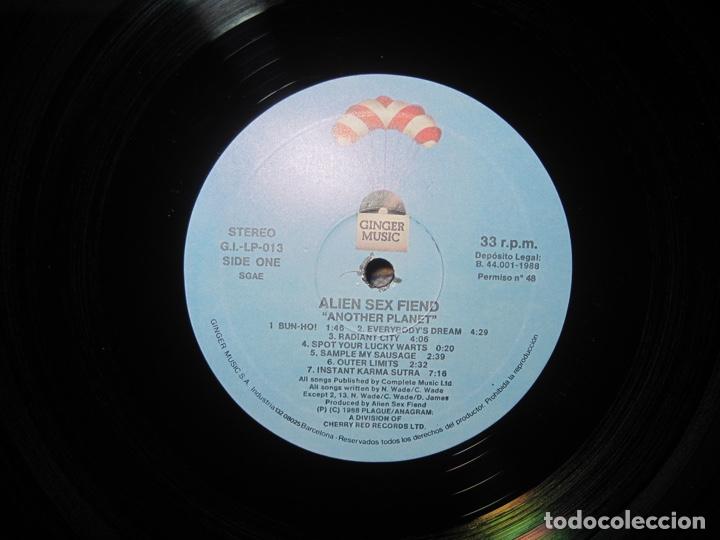 Discos de vinilo: Alien Sex Fiend &lrm;&ndash;Another Planet Lp - Foto 4