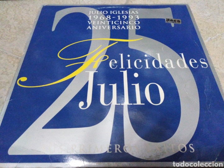 Discos de vinilo: JULIO IGLESIAS-SUS PRIMEROS &Eacute;XITOS-DOBLE LP - Foto 1
