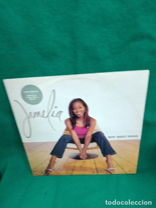 Discos de vinilo: JAMELIA. BOY NEXT DOOR THE MIXES INCLUDES STUSH & CODE BLUE MIXES. - Foto 1