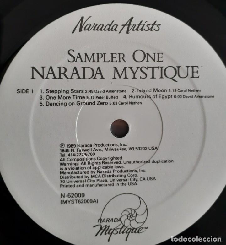 Discos de vinilo: NARADA MYSTIQUE.SAMPLER ONE. NARADA ARTISTS - Foto 3