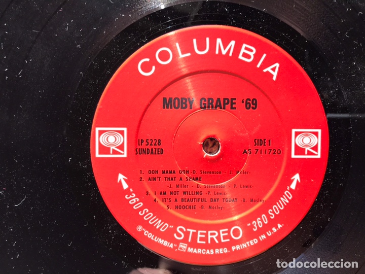Discos de vinilo: Moby Grape 69 - Foto 5