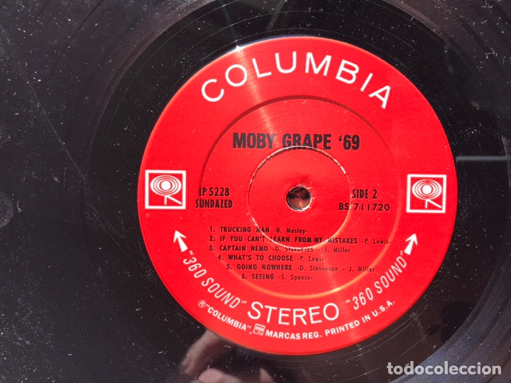 Discos de vinilo: Moby Grape 69 - Foto 6