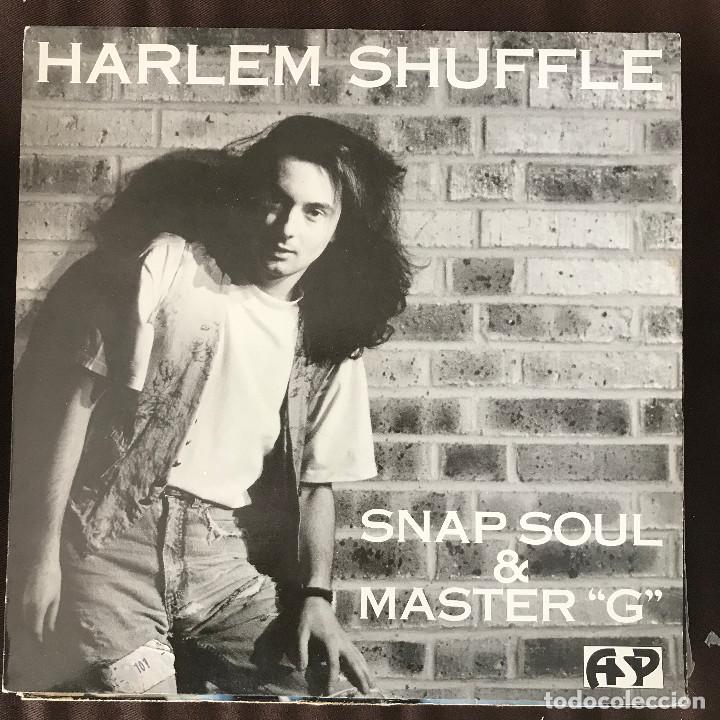 Discos de vinilo: SNAP SOUL & MASTER &rdquo;G&rdquo; - HARLEM SHUFFLE - 12 MAXISINGLE ASMODEE 1991 - Foto 1