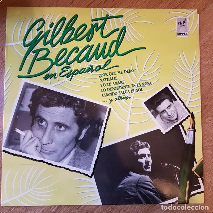 Discos de vinilo: LP GILBERT BECAUD EN ESPA&Ntilde;OL - Foto 1