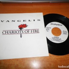 Discos de vinilo: VANGELIS CHARIOTS OF FIRE BANDA SONORA SINGLE VINILO PROMO ESPAÑA 1992 CONTIENE 2 TEMAS