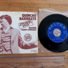 Discos de vinilo: DISCO DE VINILO DE 45RPM EDUARDO GUAYO GONZÁLEZ, QUINCHO BARRILETE DE 1977