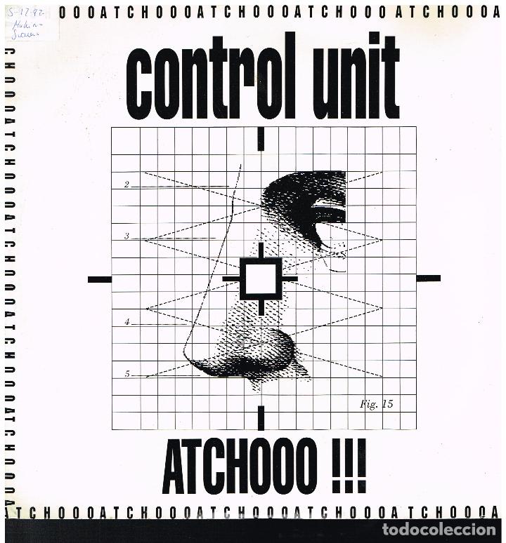 Discos de vinilo: CONTROL UNIT - ATCHOOO! - MAXI SINGLE 1992 - ED ITALIA - Foto 1