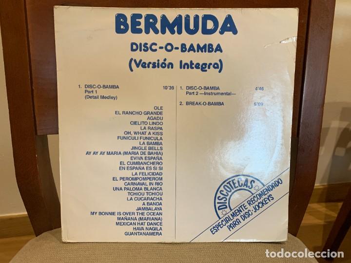 Discos de vinilo: Bermuda &lrm;&ndash; Disc-O-Bamba. MAXI SINGLE VINILO. ESTADO VG+/ GOOD +. - Foto 1