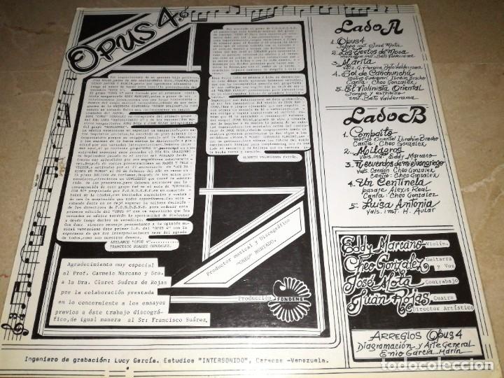 Discos de vinilo: OPUS 4-EDICION VENEZUELA - Foto 2