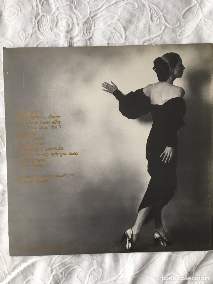 Discos de vinilo: NACHA GUEVARA: AQU&Iacute; ESTOY (vinilo) - Foto 2