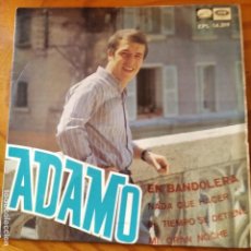 Discos de vinilo: ADAMO, CANTA EN ESPAÑOL - EP 1967. EN BANDOLERA + 3.