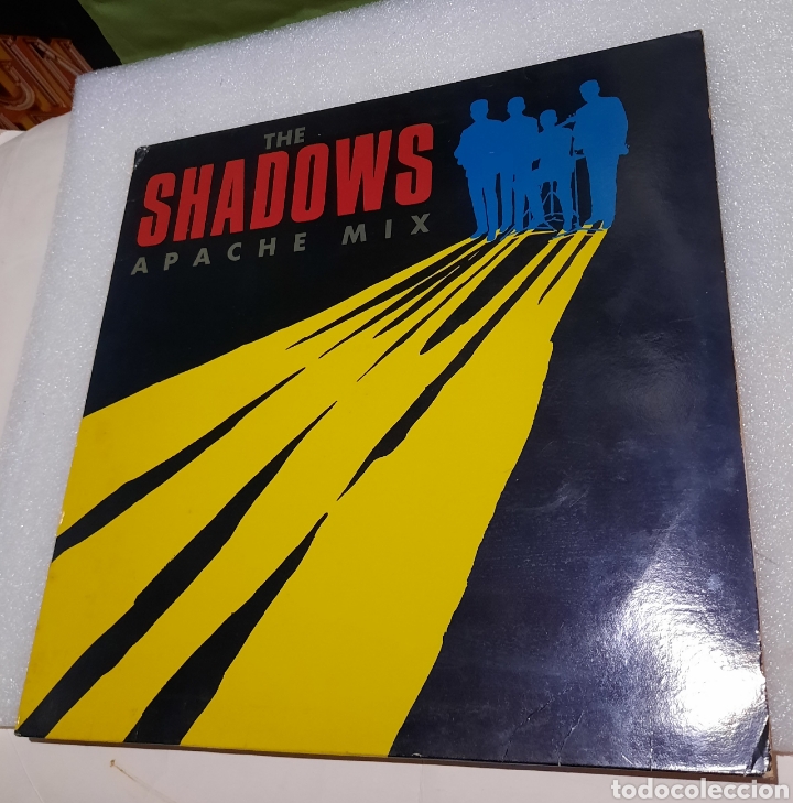 Discos de vinilo: The shadows - apache mix - Foto 1
