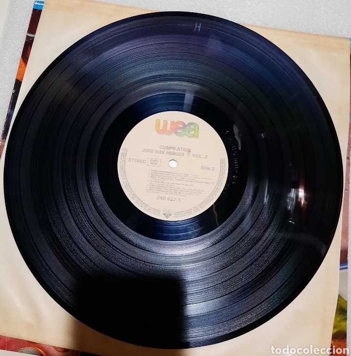 Discos de vinilo: Juke box h&eacute;roes. Recopilatorio - Foto 2