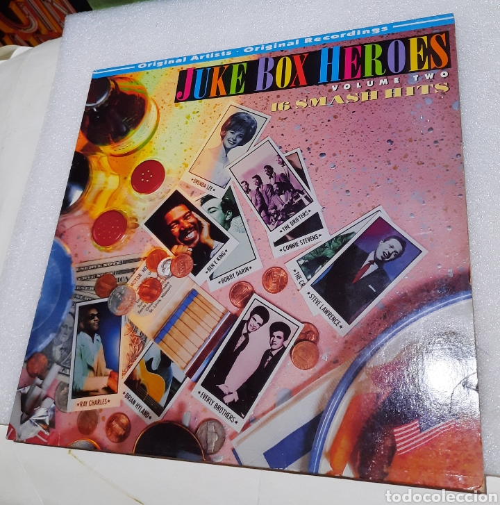 Discos de vinilo: Juke box h&eacute;roes. Recopilatorio - Foto 1