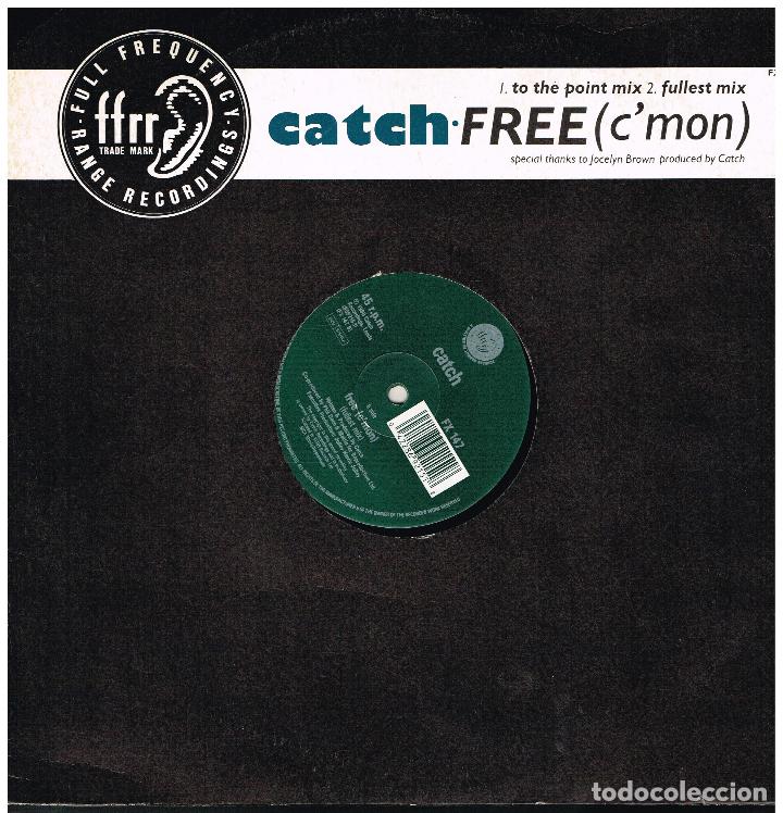Discos de vinilo: CATCH - FREE (CMON) - MAXI SINGLE 1990 - Foto 1