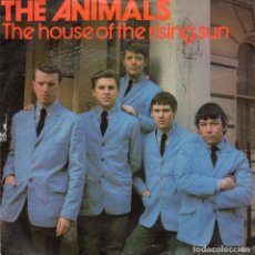 Discos de vinilo: THE ANIMALS - THE HOUSE OF THE RISING SUN - SINGLE. Lote 233011860