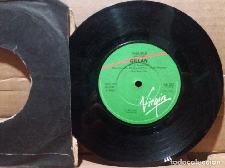 Discos de vinilo: GILLAN / TROUBLE / SINGLE 7 INCH - Foto 1