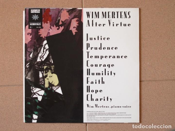 Discos de vinilo: WIM MERTENS - AFTER VRTUE - LP - Foto 2